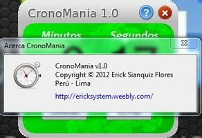 Cronomania .